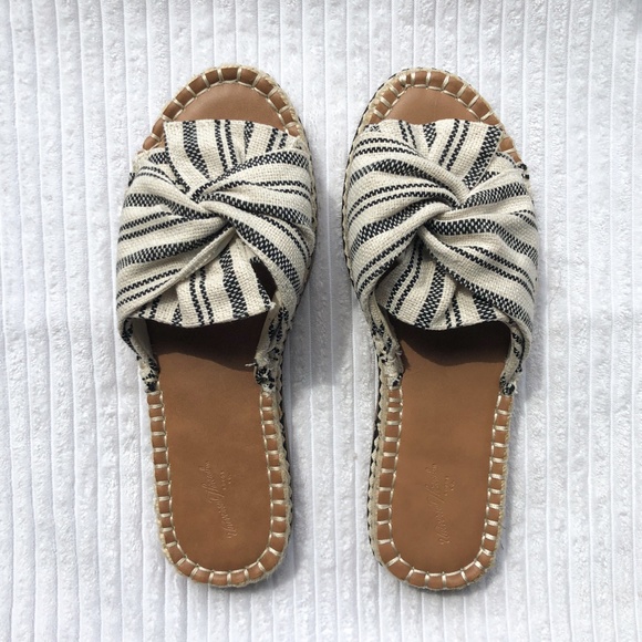 NWOT – Universal Thread Lila Knotted Espadrille Slide Sandals. Size 7.5 - Picture 2 of 8